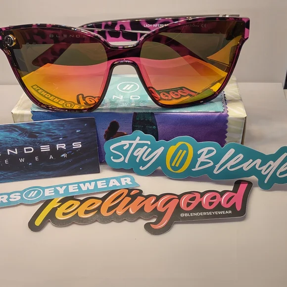 Blenders Eyewear Lady Inferno Buttertron Polarized Sunglasses - Picture 6 of 7